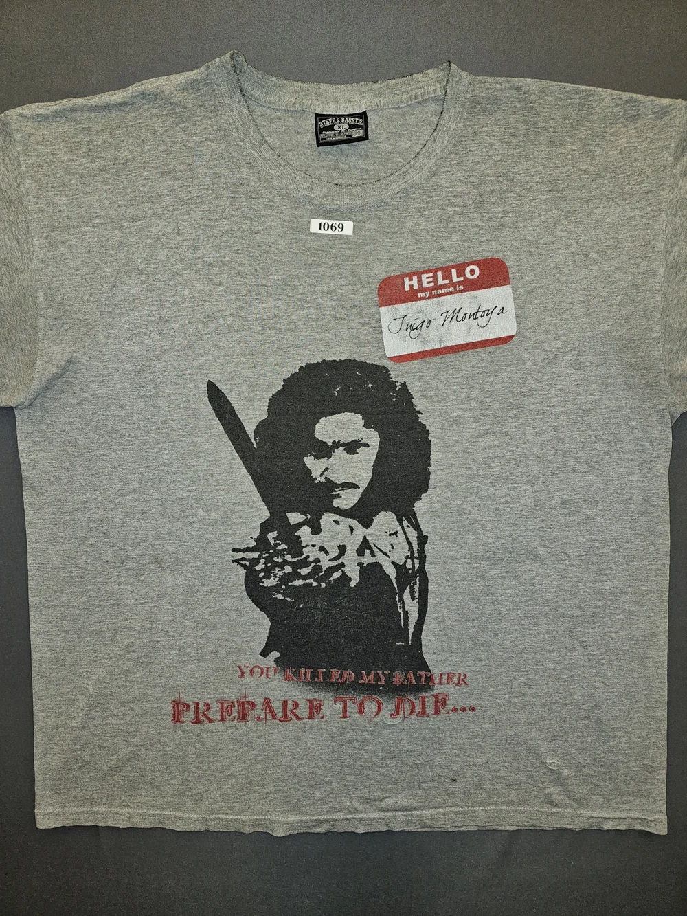 VINTAGE The Princess Bride Inigo Montoya Movie T-Shirt Steve & Barry’s - Picture 5 of 6